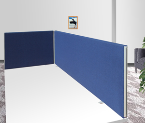 Desk Dividers Aluminium edges